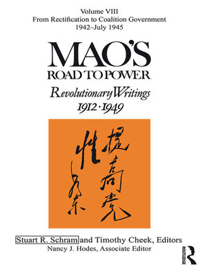 cover image of Mao's Road to Power